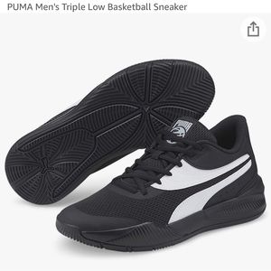 PUMA Men's Triple Low Basketball Sneaker